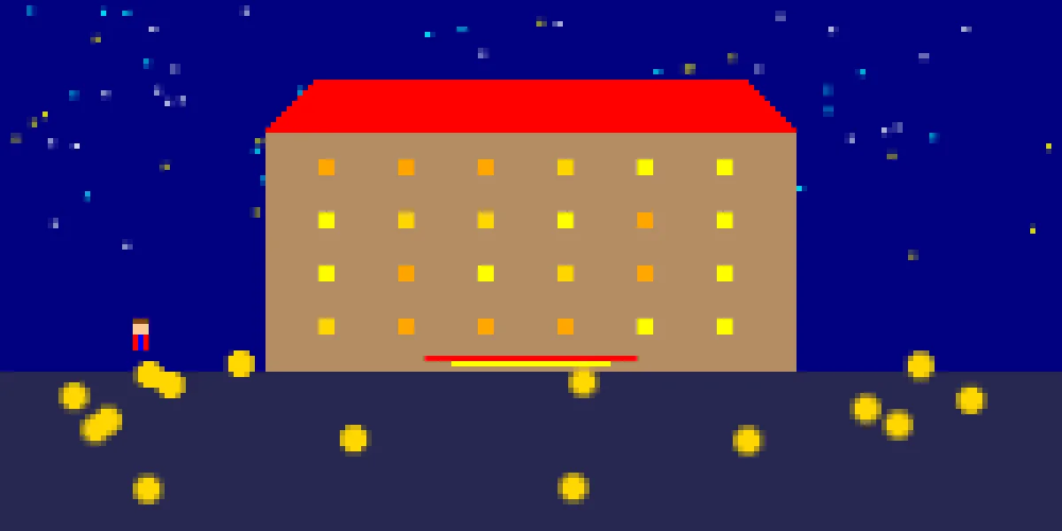 澳门赌博像素风格澳门赌场全景